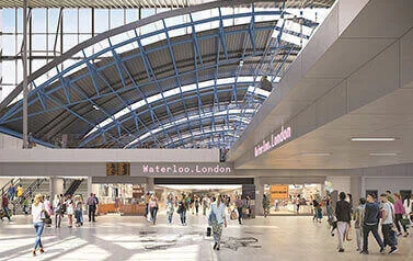 Taxi Clapham to Waterloo Station